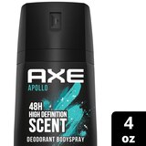 AXE Apollo 48-Hour High Definition Scent Deodorant Body Spray, Sage & Cedarwood, 4 OZ, thumbnail image 1 of 5