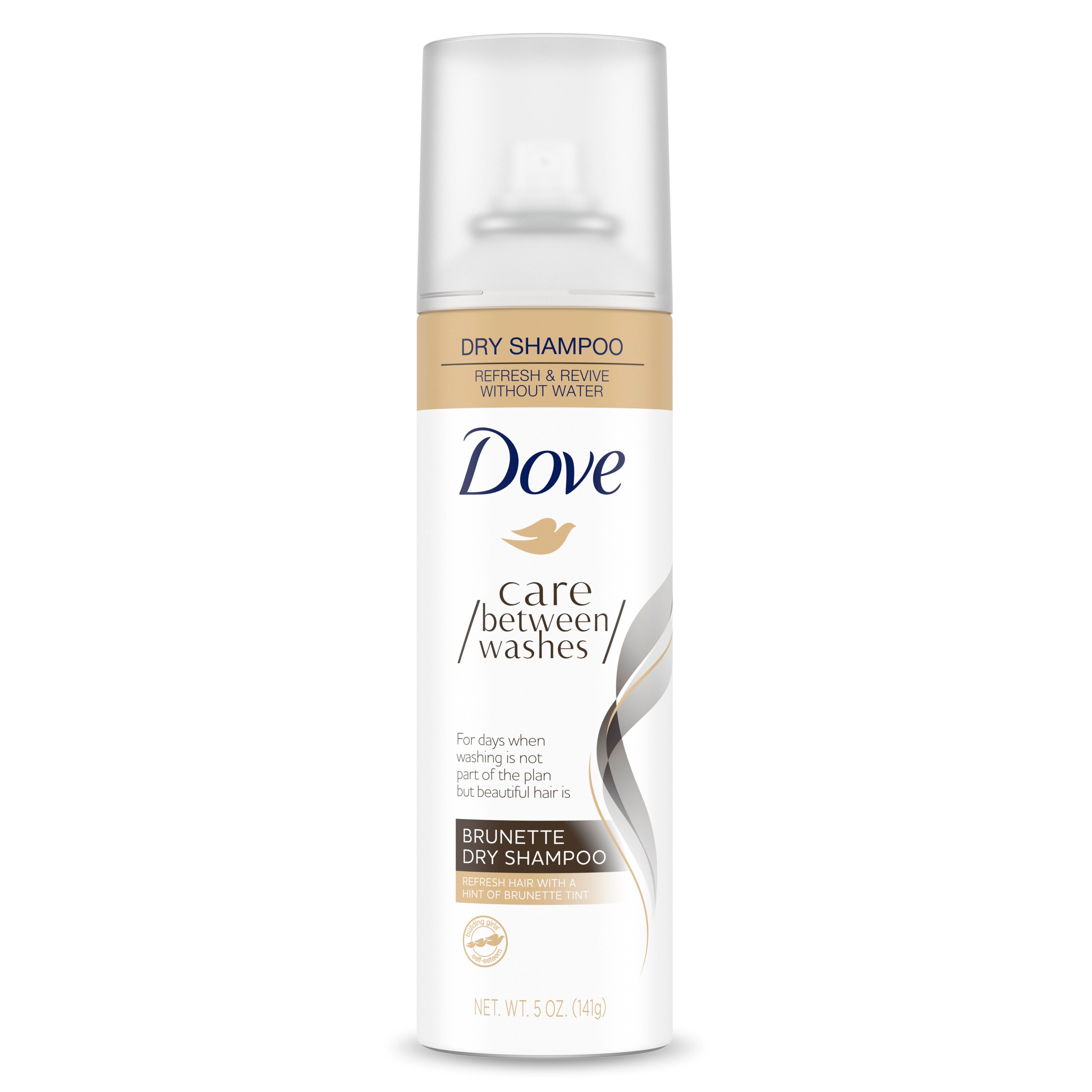 Dove Care Between Washes Dry Shampoo, Brunette, 5 OZ