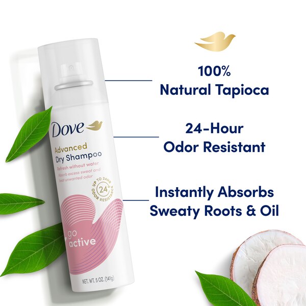 Dove Care Between Washes Go Active Dry Shampoo