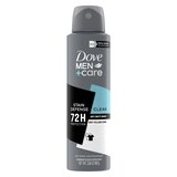 Dove Men+Care 72-Hour Stain Defense Antiperspirant Dry Spray, Clean, thumbnail image