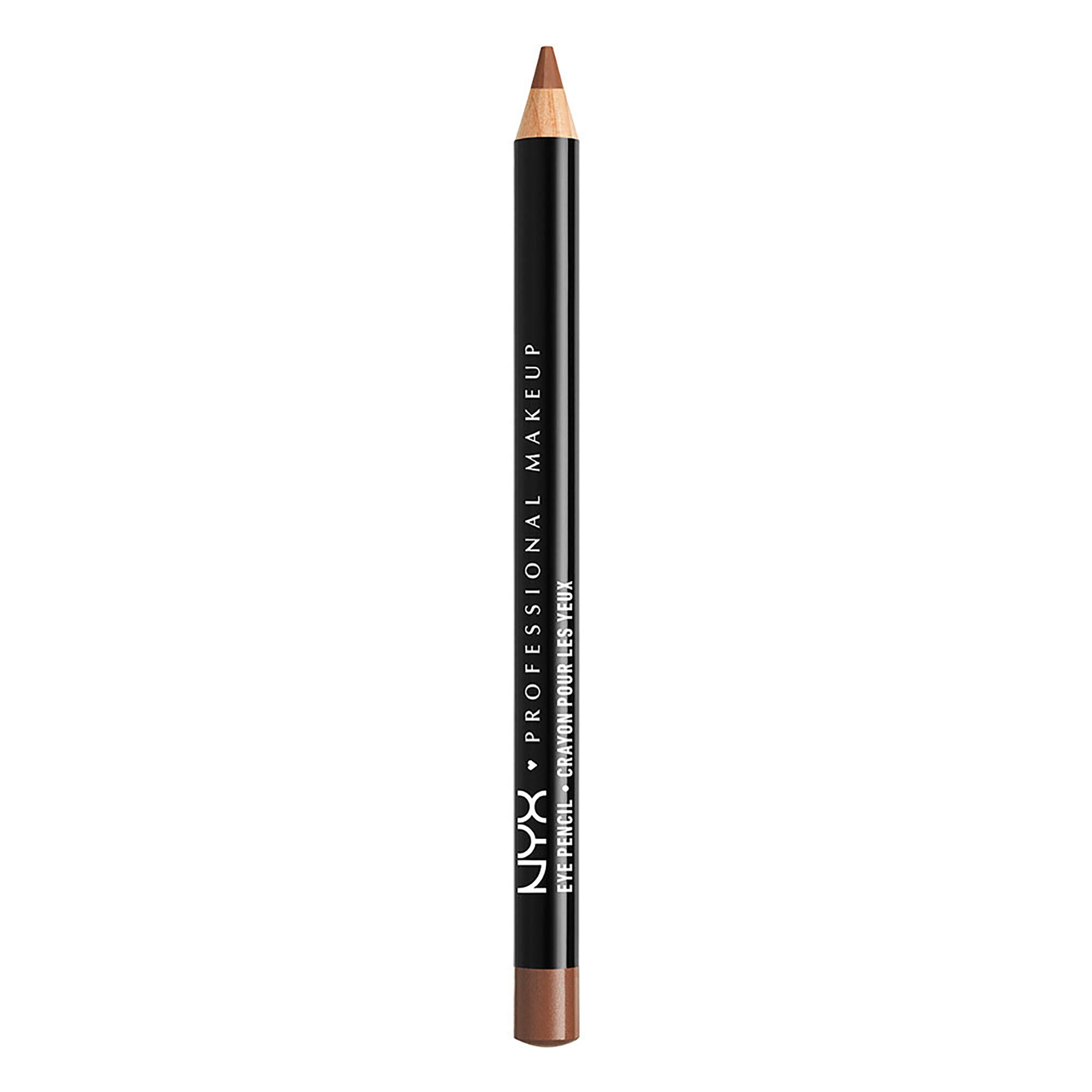 NYX Professional Makeup Slim Eye Pencil Creamy Long-Lasting Eyeliner, Auburn