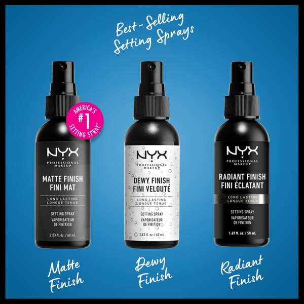 NYX Professional Makeup Make Up Setting Spray, Dewy Finish