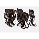 Hairdo Wavy 8 Piece Extension Kit, 18 IN, thumbnail image 1 of 4