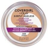 CoverGirl + Olay Simply Ageless Instant Wrinkle Defying Foundation, thumbnail image 1 of 5