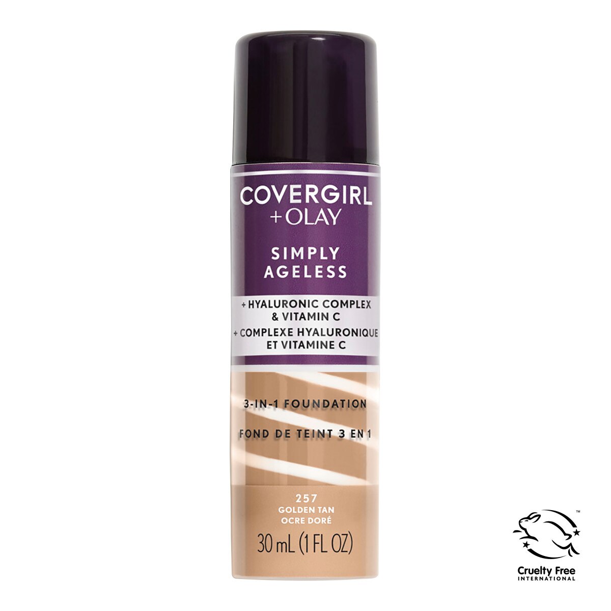 CoverGirl + Olay Simply Ageless 3-in-1 Foundation image.