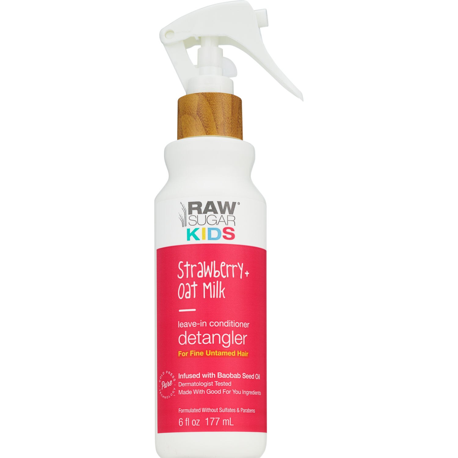 Raw Sugar Kid's Strong + Shiny Leave In Conditioning Cream image.