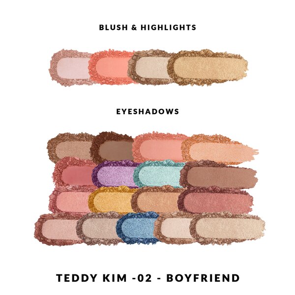 Kimchi Chic Beauty Boyfriend Teddy Kim Palette