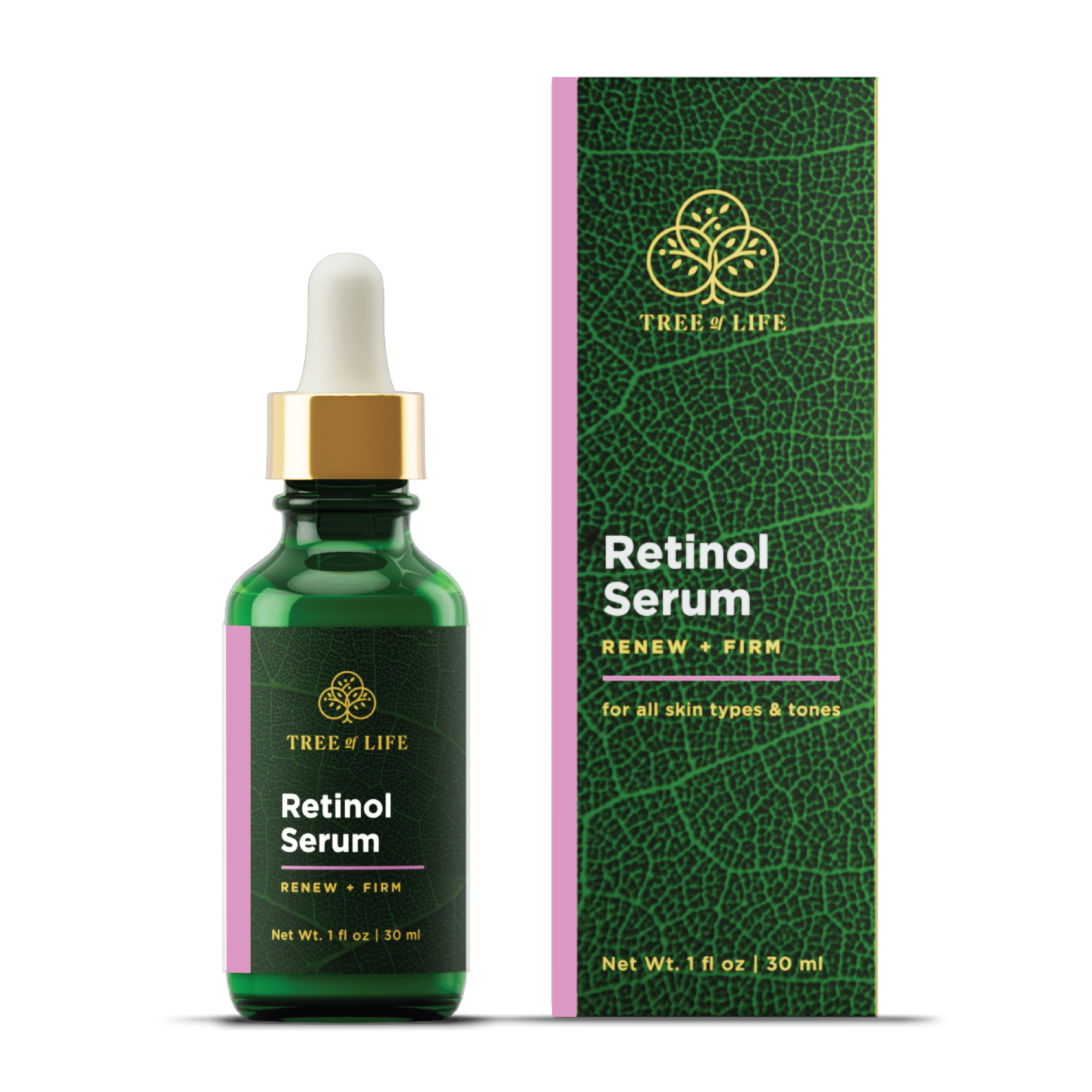 Tree of Life Retinol Serum, 2 OZ image.