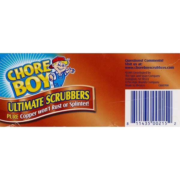 Chore Boy Ultimate Copper Multi-Purpose Scrubbers