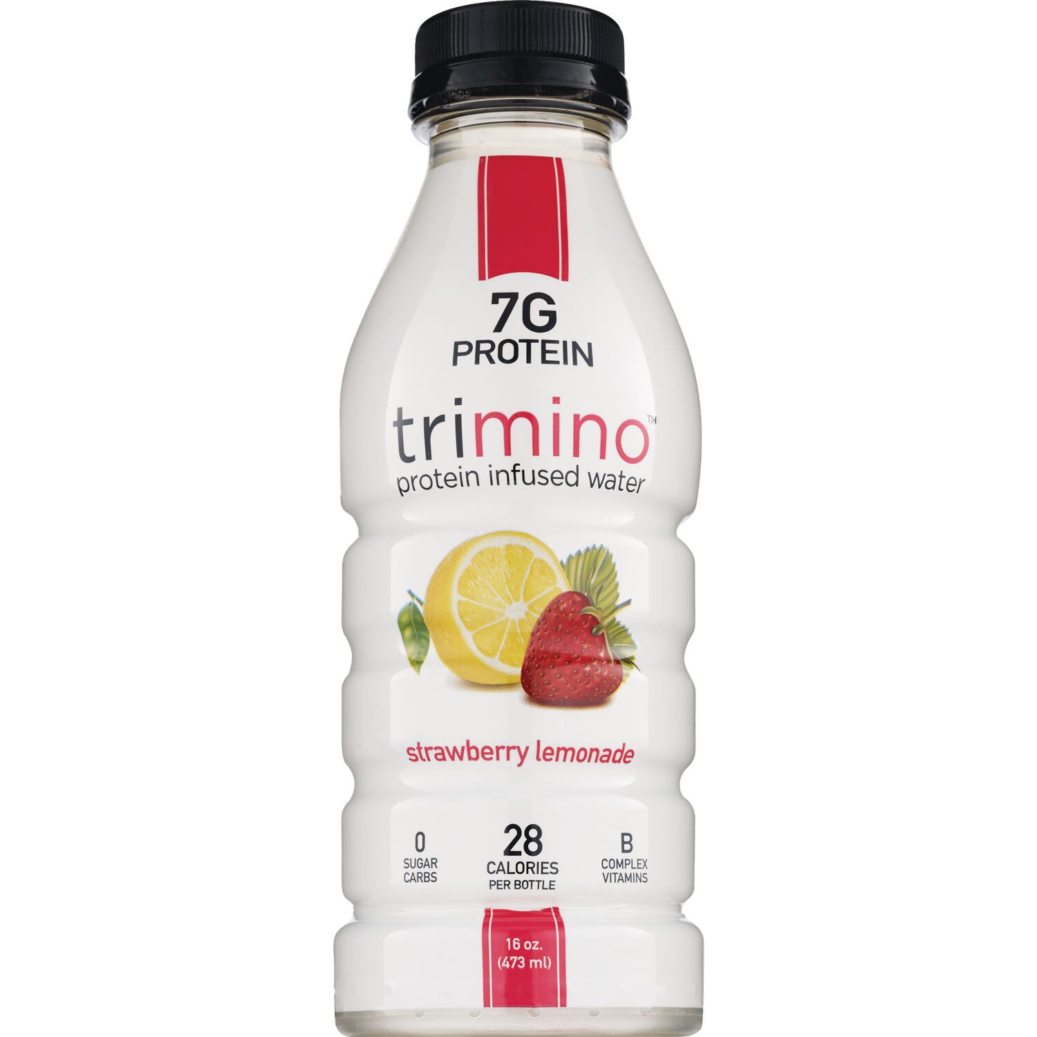 Trimino Protein Infused Water 16 OZ image.