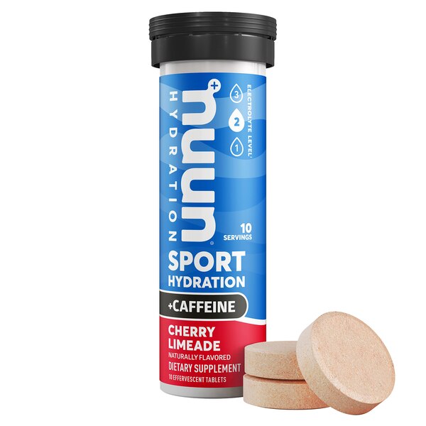 Nuun Sport Hydration + Caffeine Tablets, 10 CT