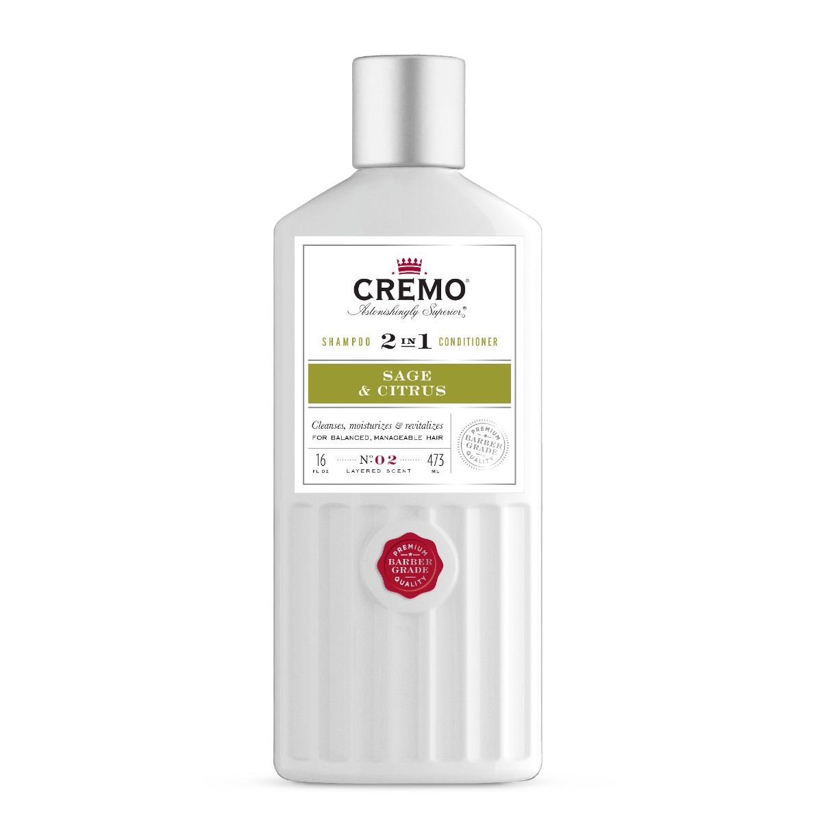 Cremo 2-in-1 Shampoo & Conditioner image.
