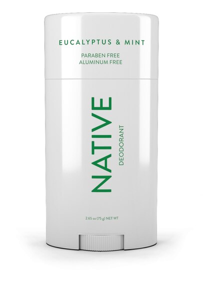 Native Deodorant Stick, Eucalyptus & Mint, 2.65 OZ