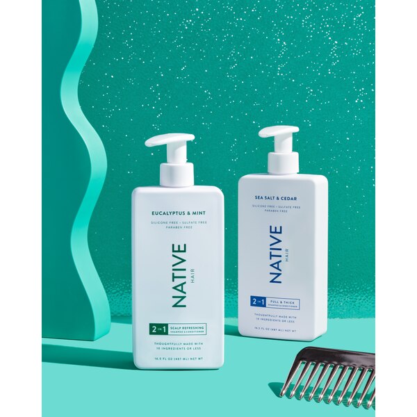Native 2-in-1 Shampoo & Conditioner, Eucalyptus & Mint