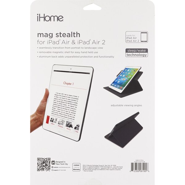 iHome Smart Book for iPad 2 & New iPad