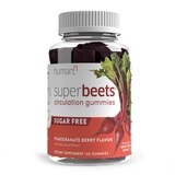 HumanN SuperBeets Circulation Gummies Pomegranate Berry Flavor, 60 CT, thumbnail image 1 of 7