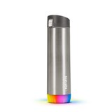 HidrateSpark Steel LED Chug Tumbler, Brushed Stainless Steel, 21 oz, thumbnail image 1 of 6