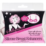 Hollywood Fashion Secrets Silicone Breast Cleavage Enhancers, Clear, thumbnail image 1 of 2