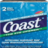 Coast Refreshing Deodorant Soap, 2CT, thumbnail image 1 of 1