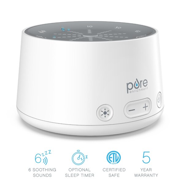 Pure Enrichment Doze Sound Machine and Sleep Therapy Light