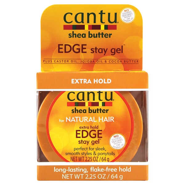 Cantu Shea Butter Extra Hold Edge Stay Gel, 2.25 OZ