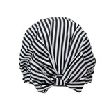 Kitsch Elevated Luxury Shower Cap, Stripe, thumbnail image 1 of 4