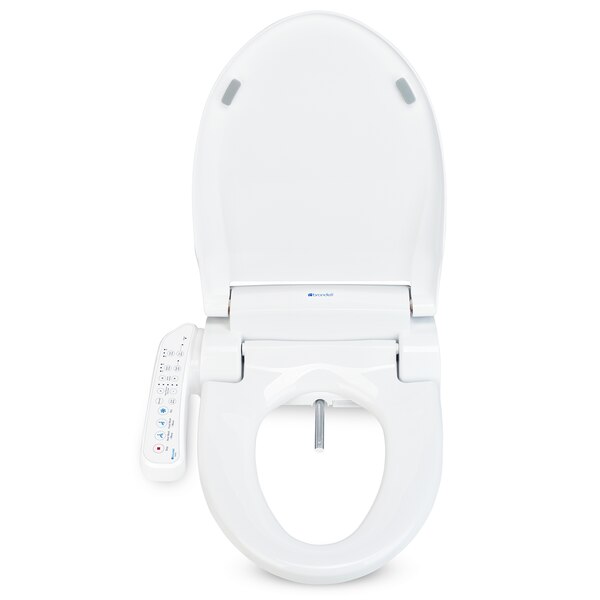 Brondell Swash SE400 Advanced Bidet Toilet Seat Elongated, White