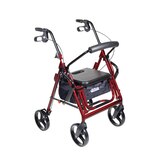 Drive Medical Duet Dual Function Transport Wheelchair Rollator Rolling Walker, thumbnail image 1 of 5