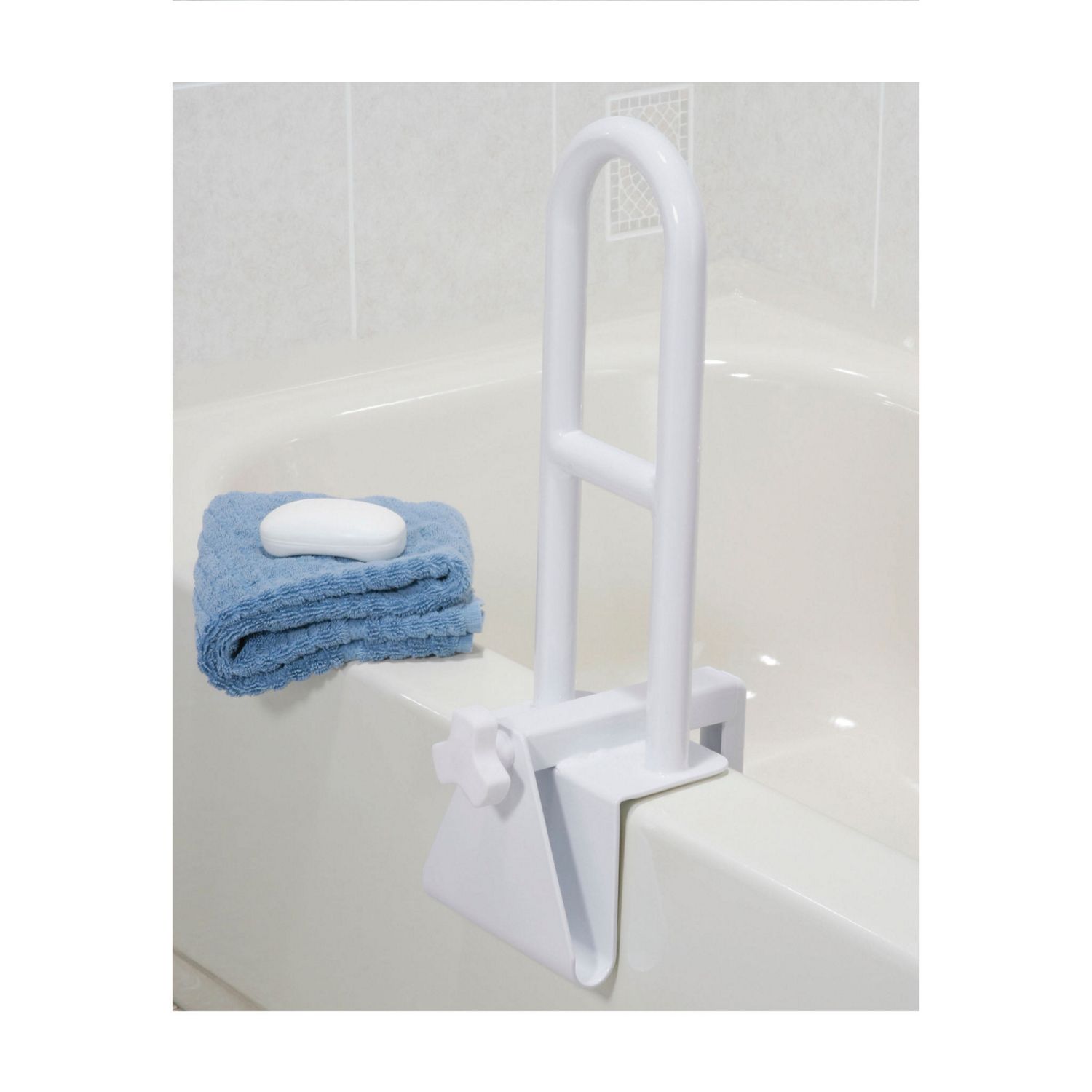 Drive Medical Bathtub Shower Grab Bar Parallel Safety Rail image.
