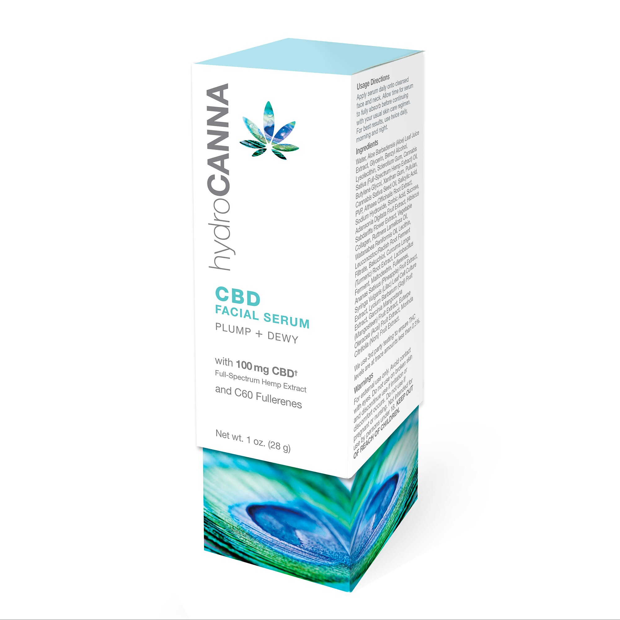 Hydrocanna CBD Facial Serum, 1 OZ - State Restrictions Apply