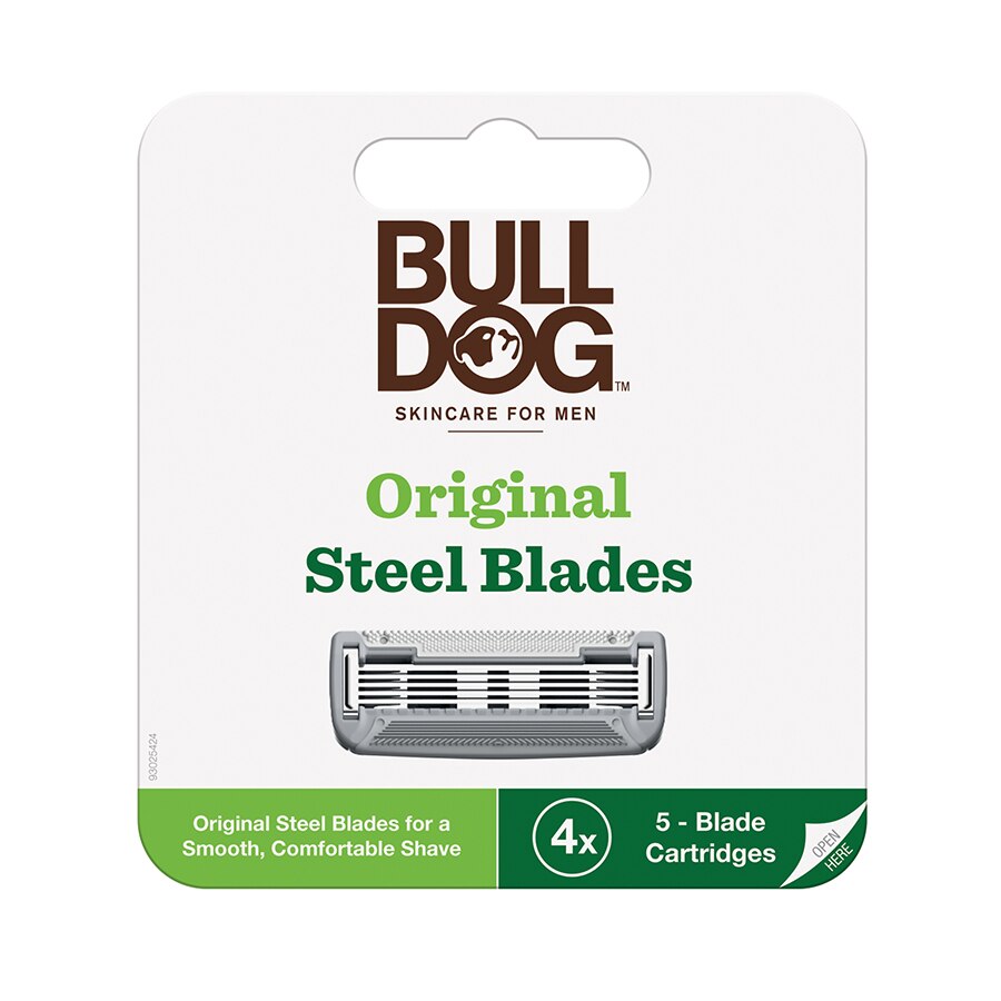 Bulldog Original Bamboo Razor Refill, 4 CT