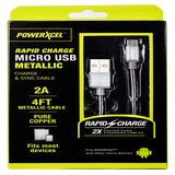 PowerXcel 4FT Micro 2A Cable, thumbnail image 1 of 2