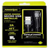 PowerXcel 4FT Micro 2A Cable, thumbnail image 1 of 2