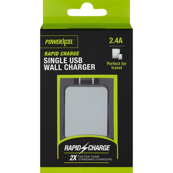 PowerXcel Wall Charger 2.4A