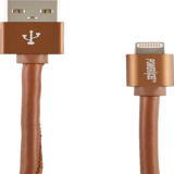 PowerXcel Lightning Leather Cable - Saddle Color, thumbnail image 2 of 2