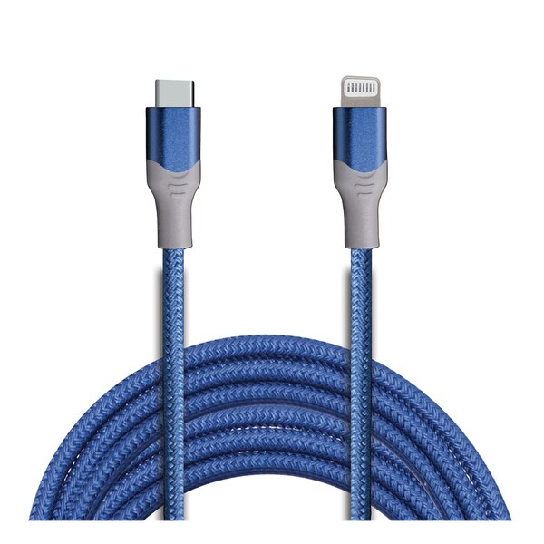 PowerXcel Type C to Lightning  Charge and Sync Cable with Kevlar Shielding