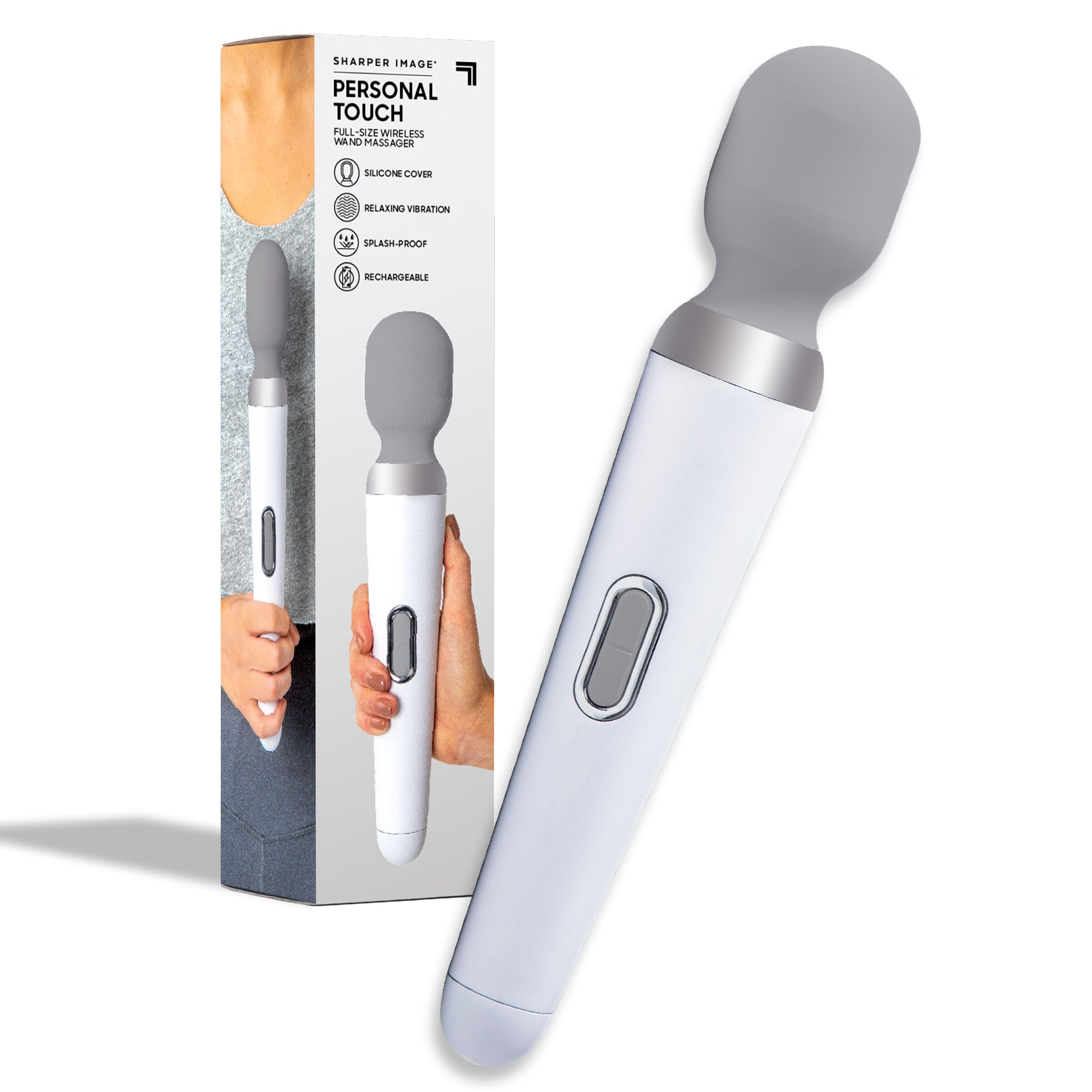 Sharper Image Massager Personal Touch Full-Size Wireless Wand