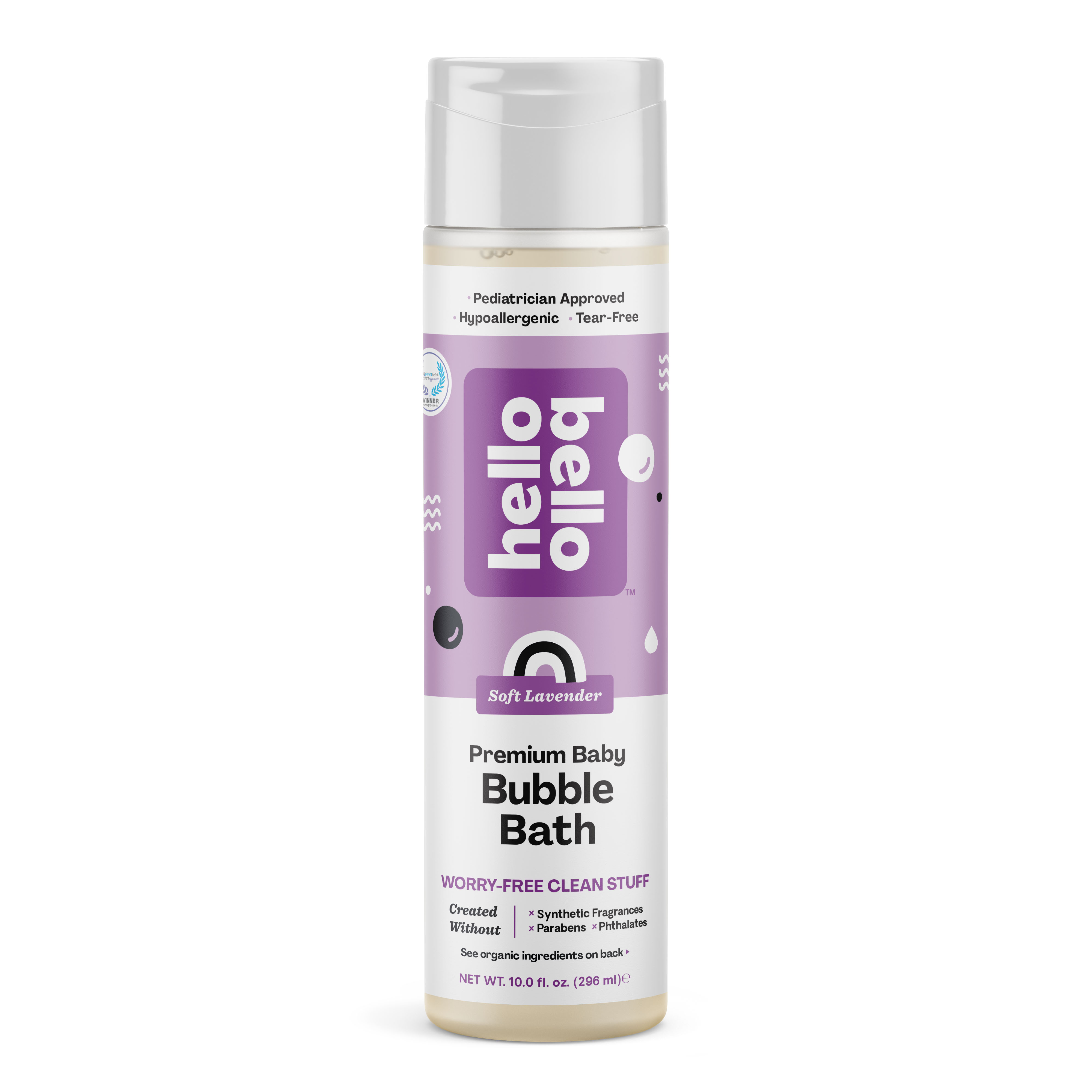 Hello Bello Lavender Bubble Bath, 10 FL OZ