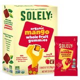 Solely Organic Mango Whole Fruit Gummies, 5 ct, 3.5 oz, thumbnail image 1 of 3