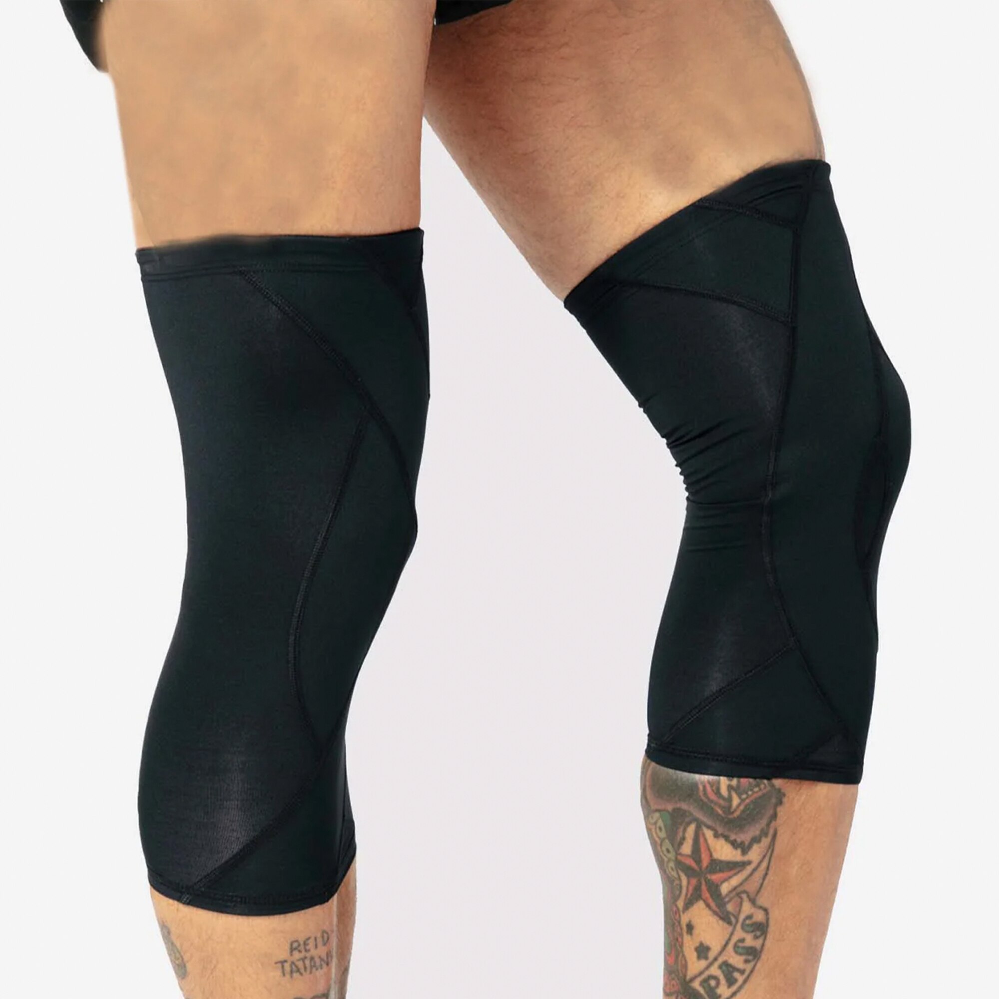 DNFD Active AX Compression Knee Sleeves image.