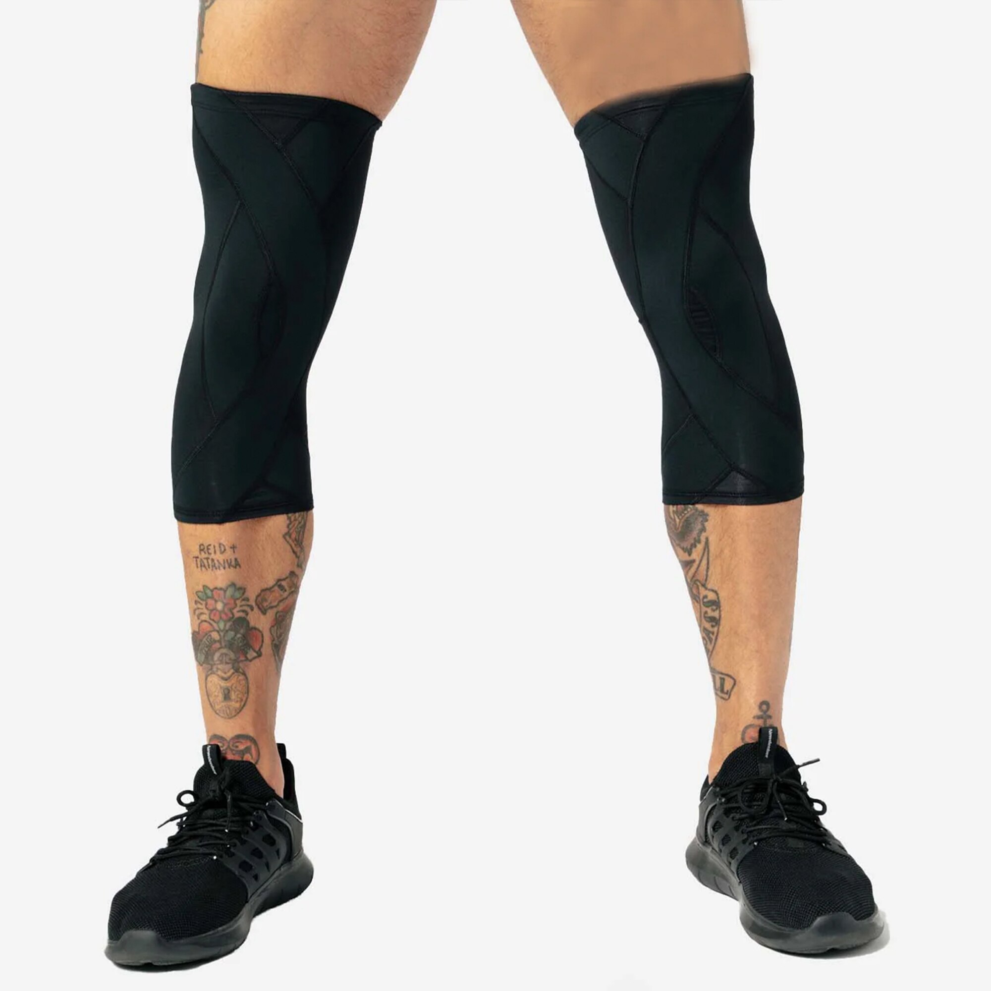DNFD Active AX Compression Knee Sleeves image.