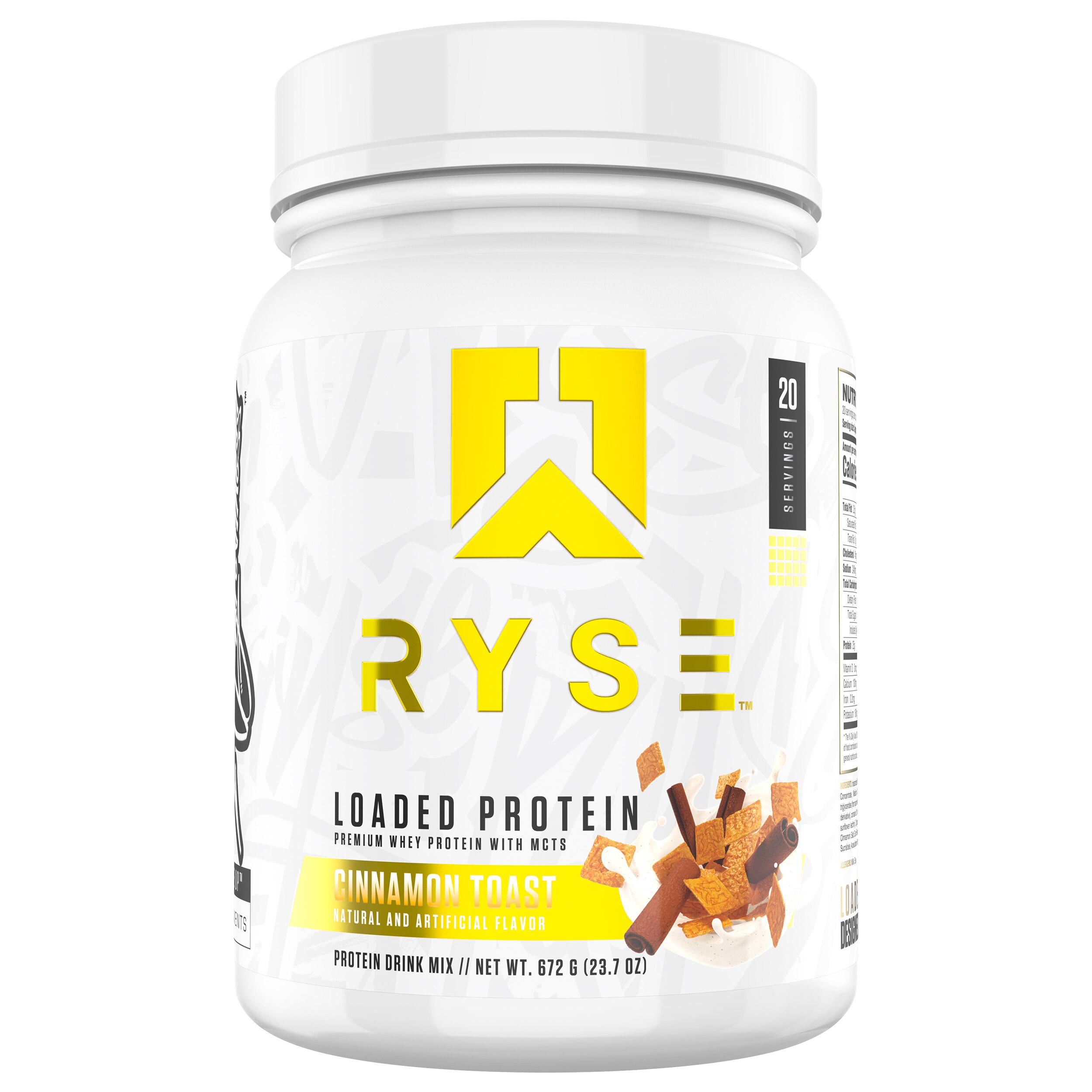 RYSE Loaded Protein Powder, 20 serve, 25g protein