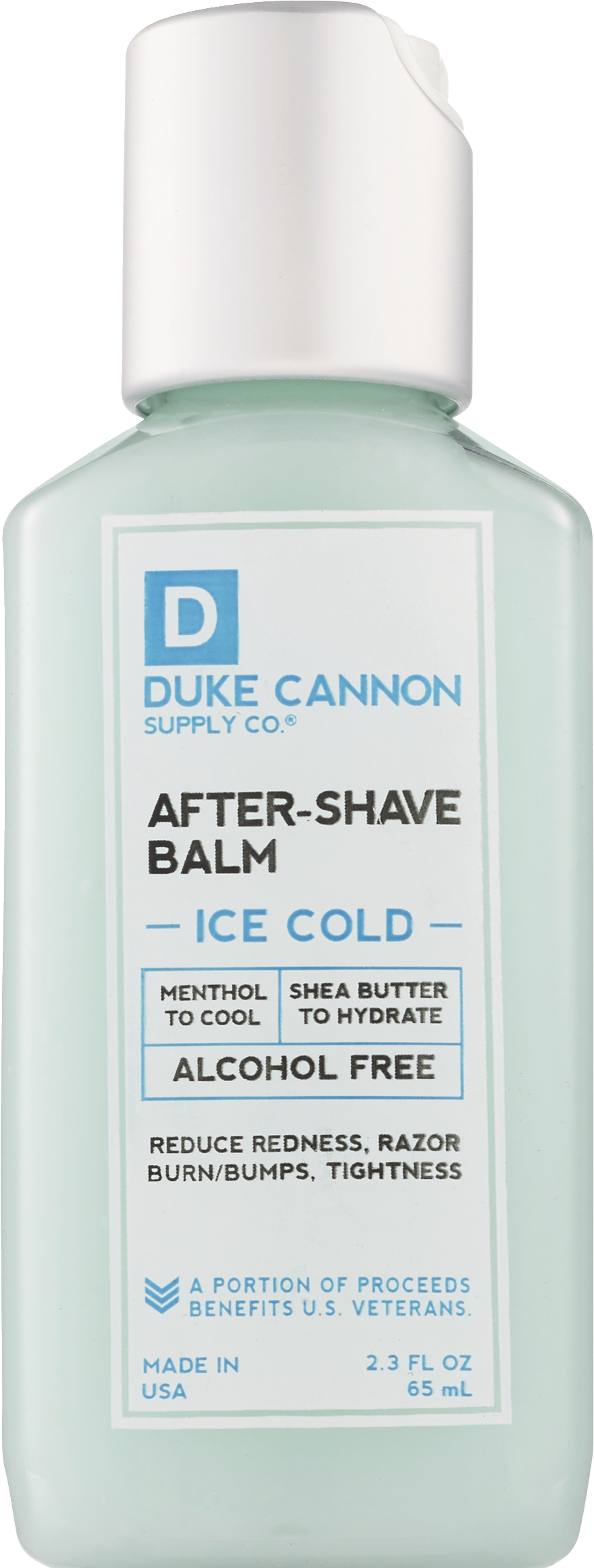 Duke Cannon Ice Cold Travel Size After-Shave Balm, 2.3 OZ