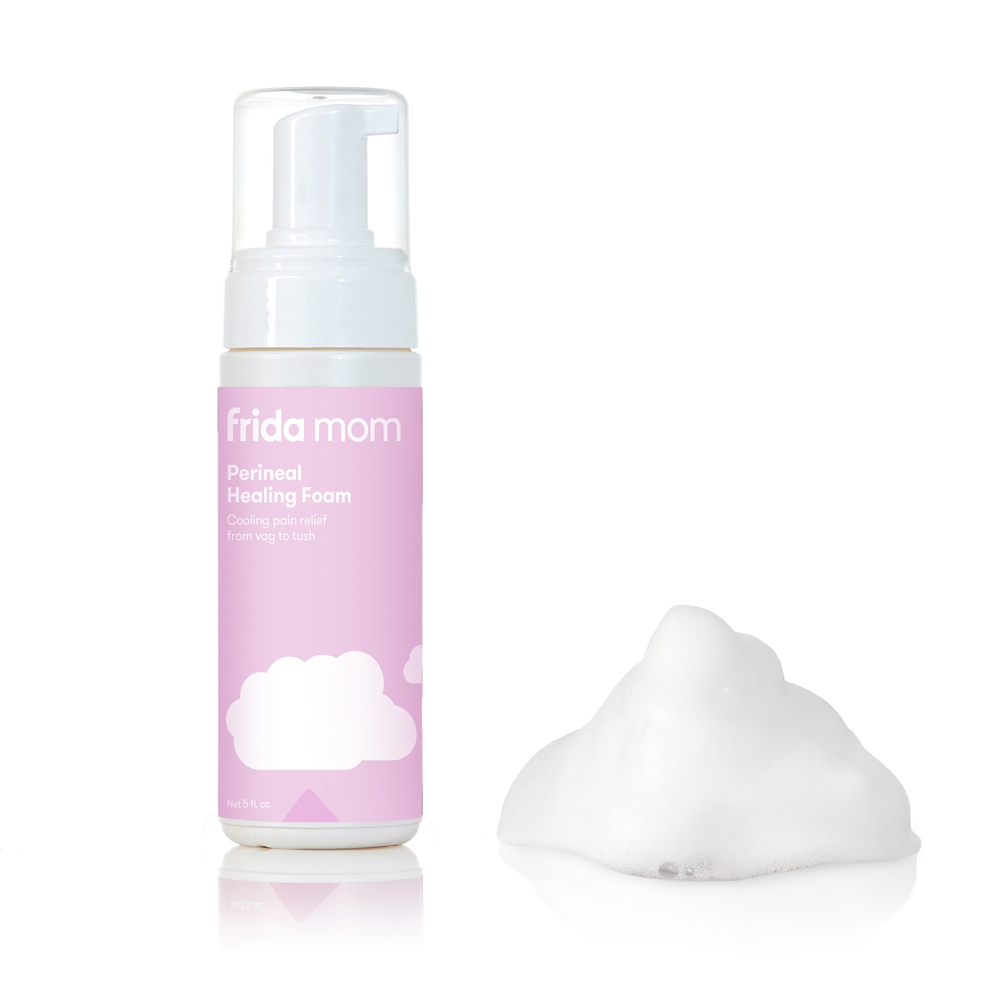 Frida Mom Witch Hazel Perineal Healing Foam, 5 FL OZ image.