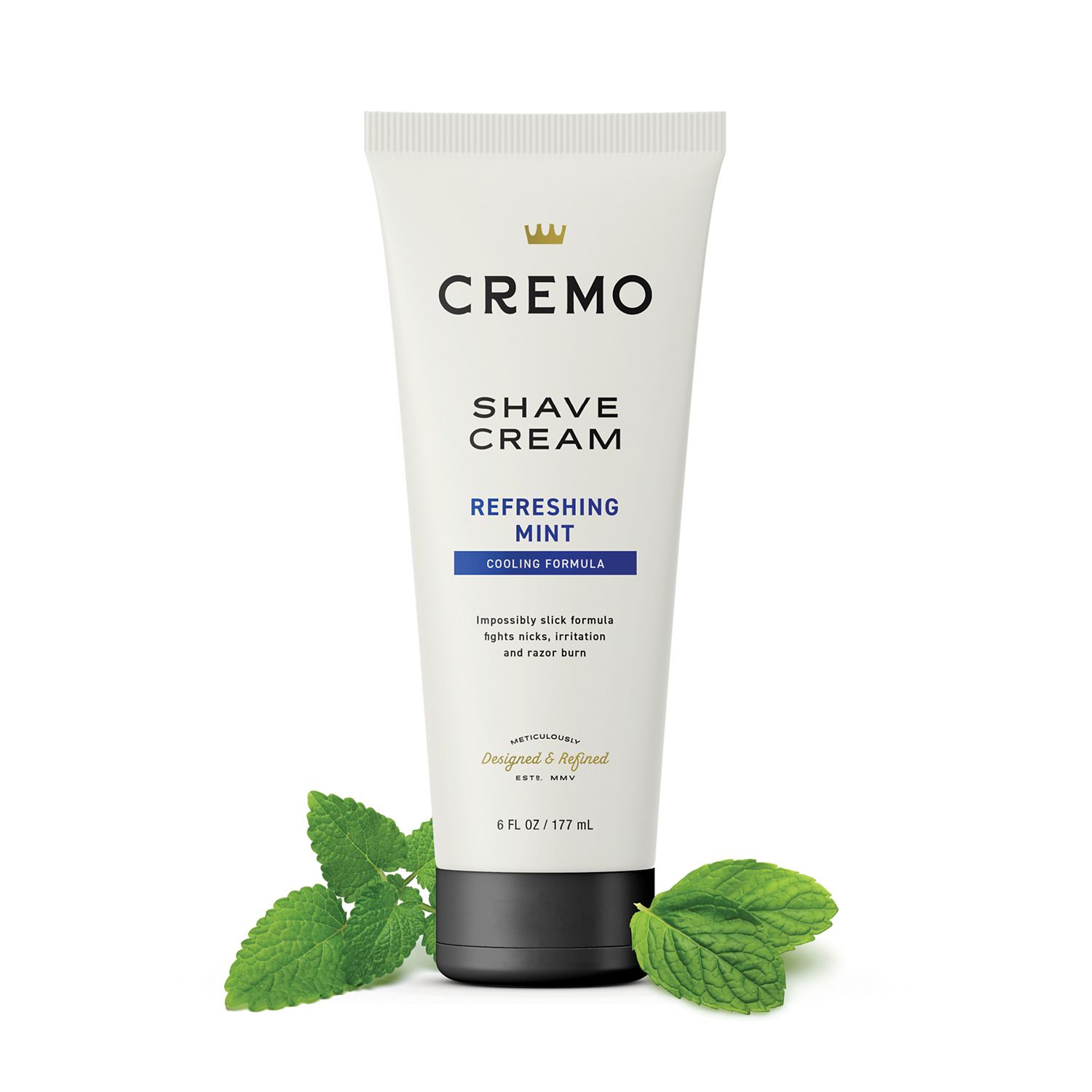 Cremo Cooling Concentrated Shave Cream, 6 OZ image.