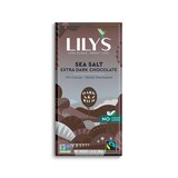 Lily's Salted Almond Stevia Extra Dark Chocolate Bar, 2.8 oz, thumbnail image 1 of 4