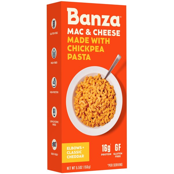 Banza Chickpea Mac Cheddar, 5.5 oz