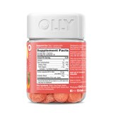 Olly Probiotic + Prebiotic Vitamin 30CT, Peachy Peach, thumbnail image 3 of 5