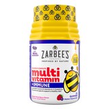 Zarbee's Children's Complete Multivitamin + Immune Support Gummies, Berry, 70 CT, thumbnail image 1 of 9