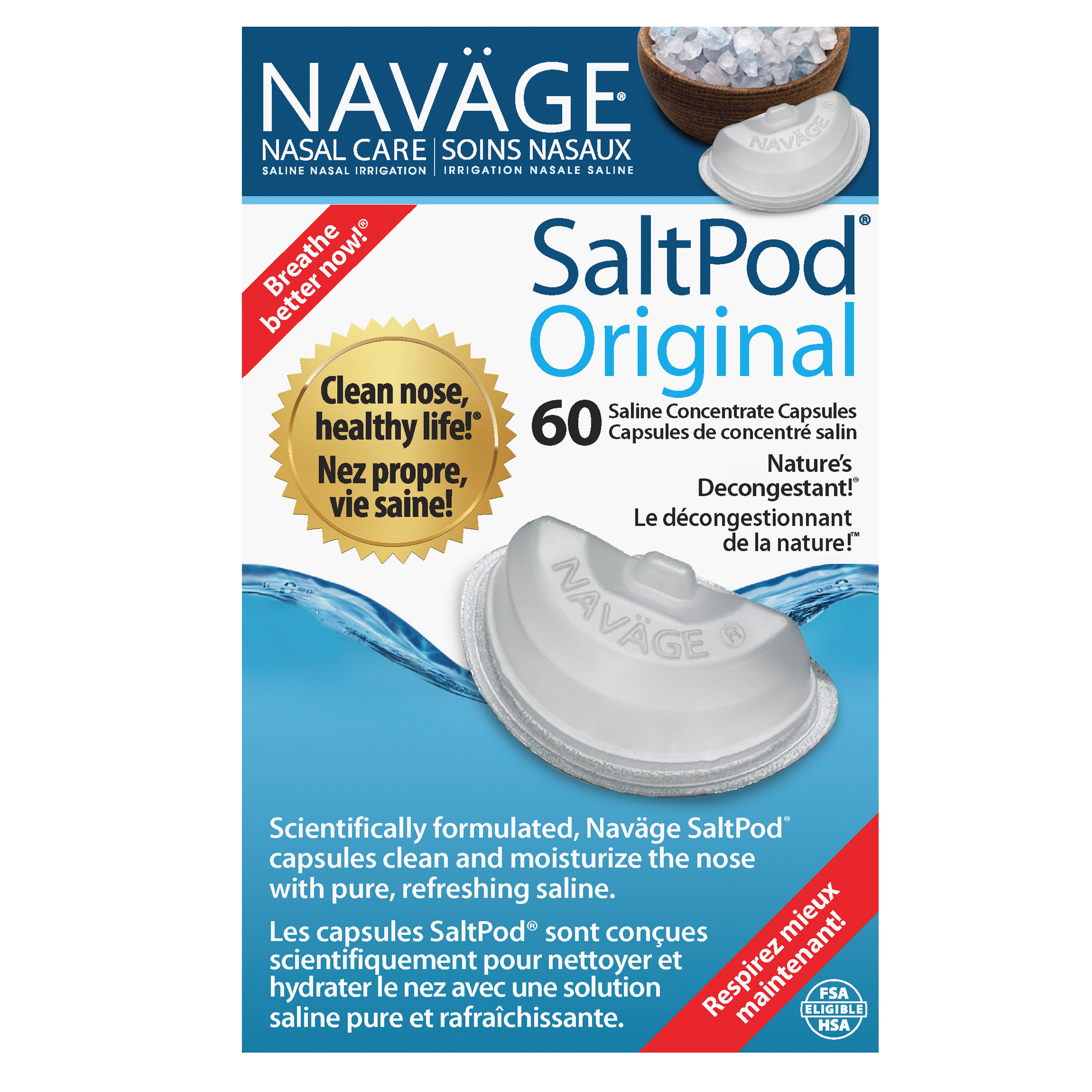 Navage Nasal Care SaltPod, Original image.